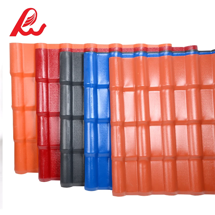 color corrugated plastic spanish roofing tiles
