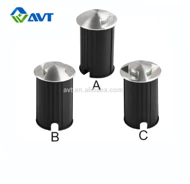 Manufacturer outdoor IP68Stainless steel 1W 2W 3W to 50w led in ground lights