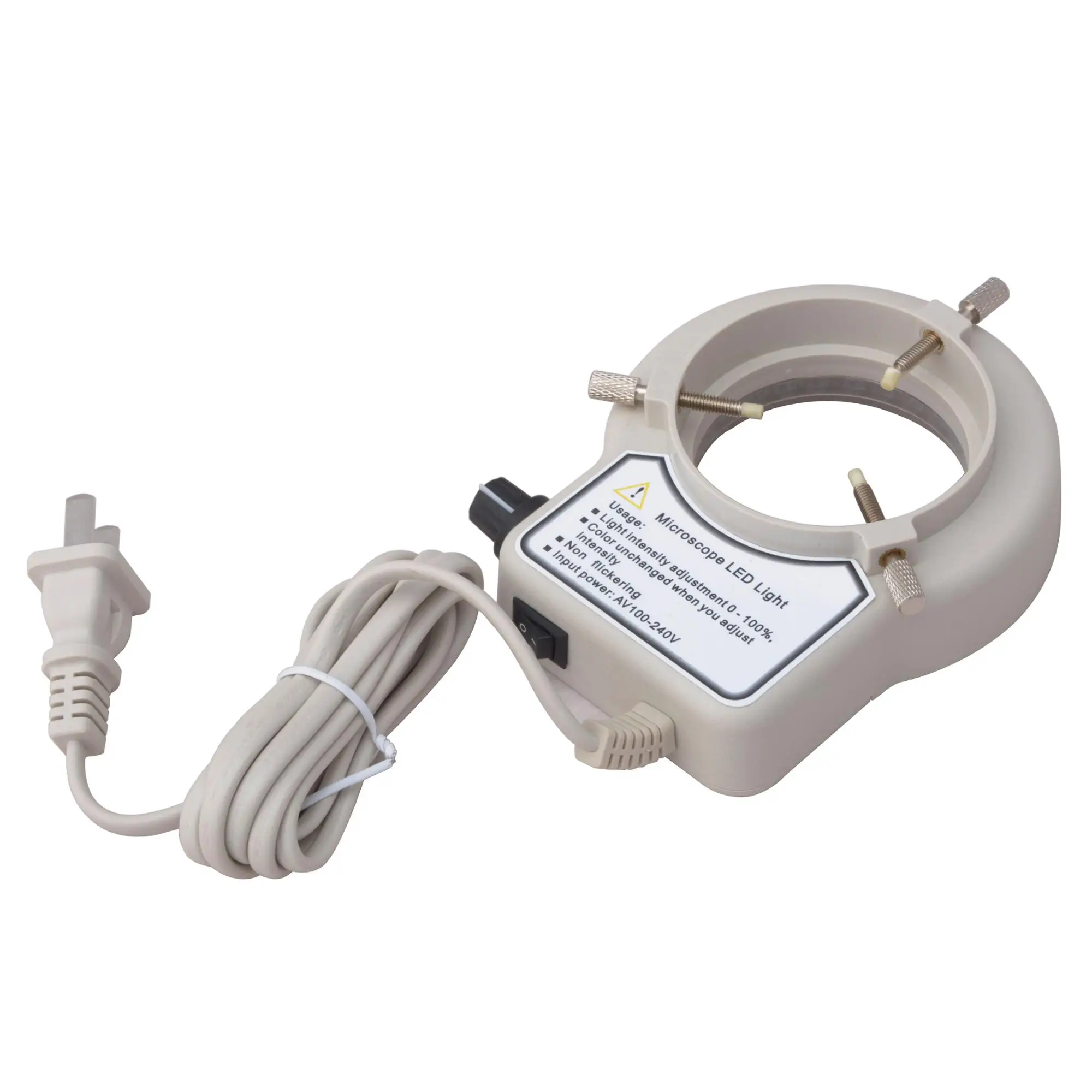 Vision Lighting Microscope LED Ring with Dimmer for Video Microscope