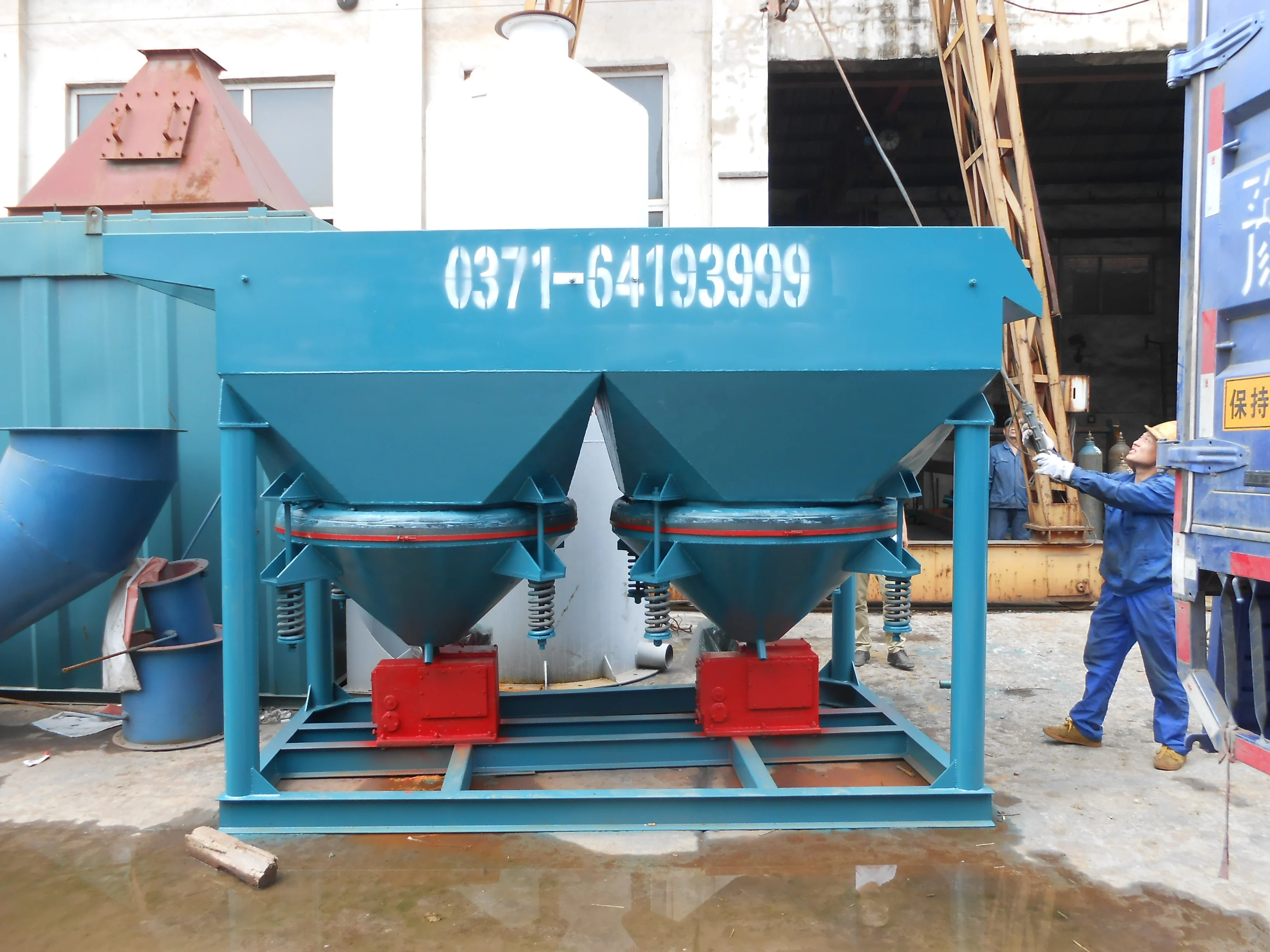High recovery centrifugal concentrator gold mining machine gold jigger for sale