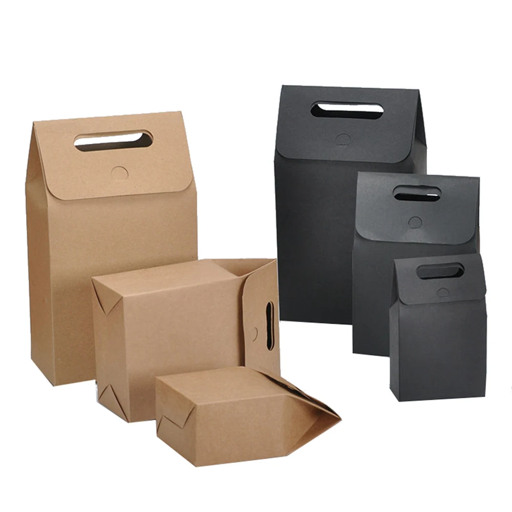 Biodegradable Waterproof Custom Logo Food Rice Flour Packing Paper Bag