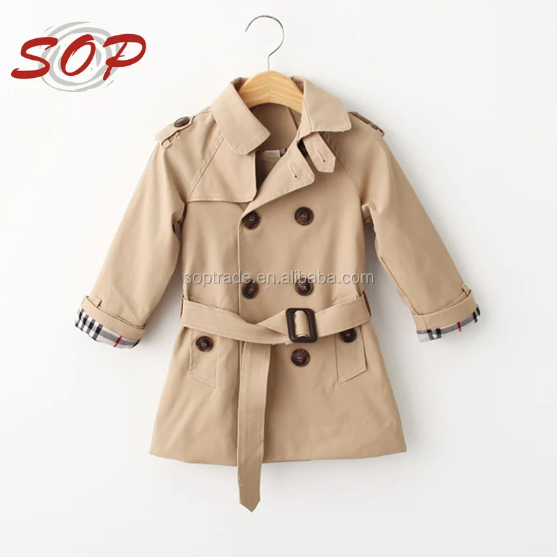 Hot sale boys winter trench coats children jackits overcoats kids winter coat