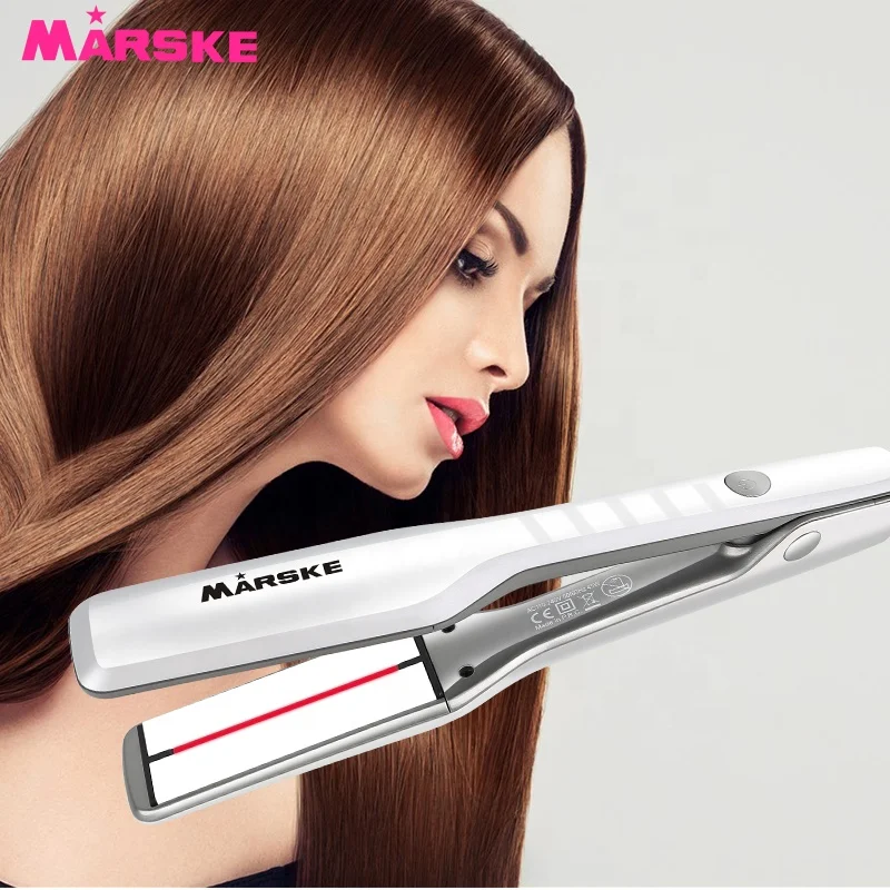 MARSKE Professional display Hair Straightener Flatirons Ceramic Flat Iron Cordless Electronic Hair Curling Straightener