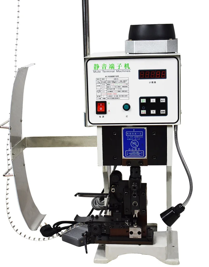 HX-1.5T Good price Semi Automatic wire stripping and crimping machine cable terminal applicator for crimping machine