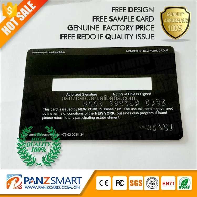 Customize magnetic pvc credit card Embossed Number HF RFID Plastic pvc member card M1 F08 chip dot business card socia with NFC