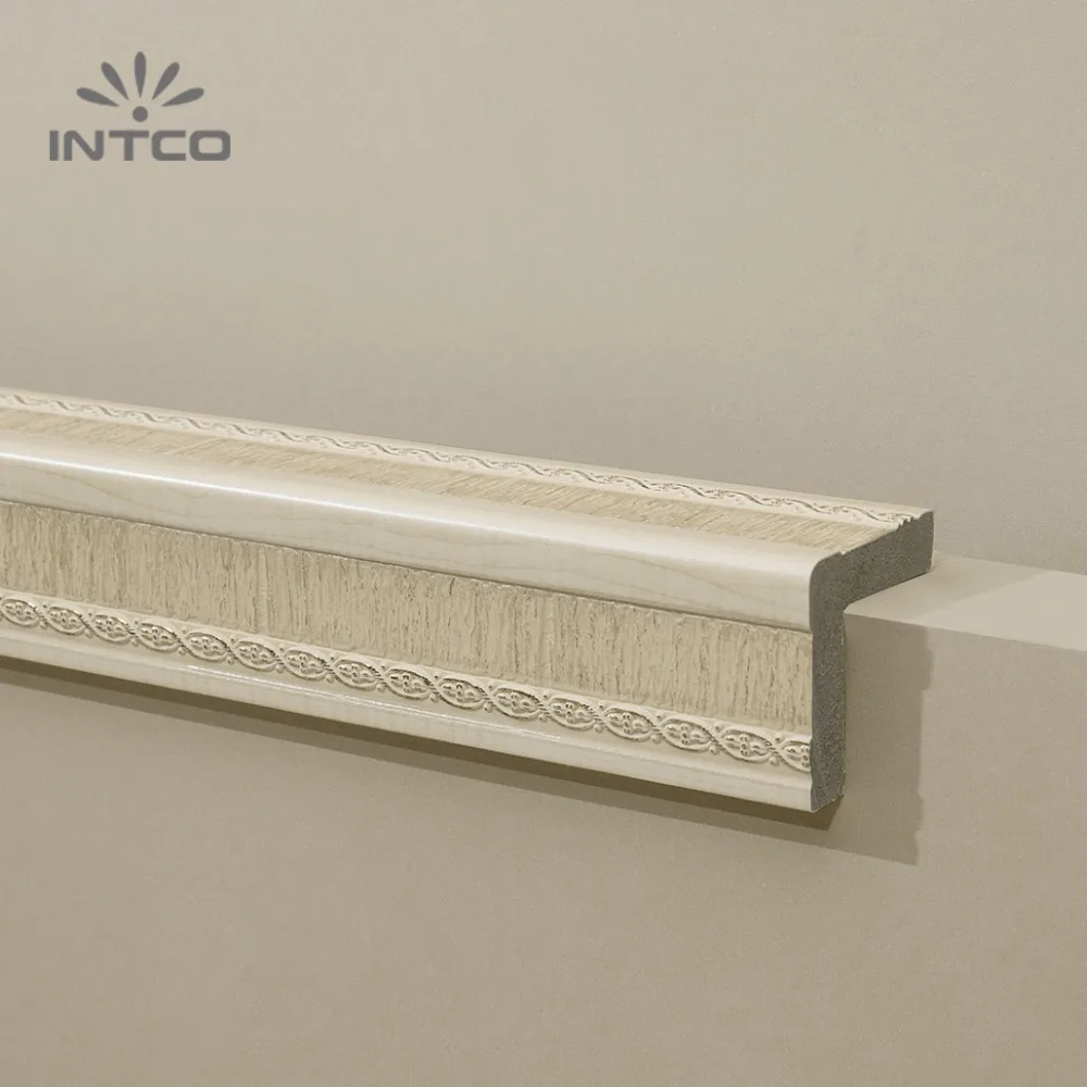INTCO Waterproof Plastic Inside Decorative Wall Base Moulding Corner Moulding