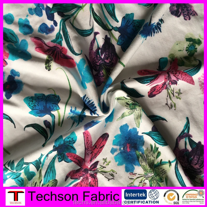 
100 cotton french terry knitted fabric,digital print terry fabric for kid 