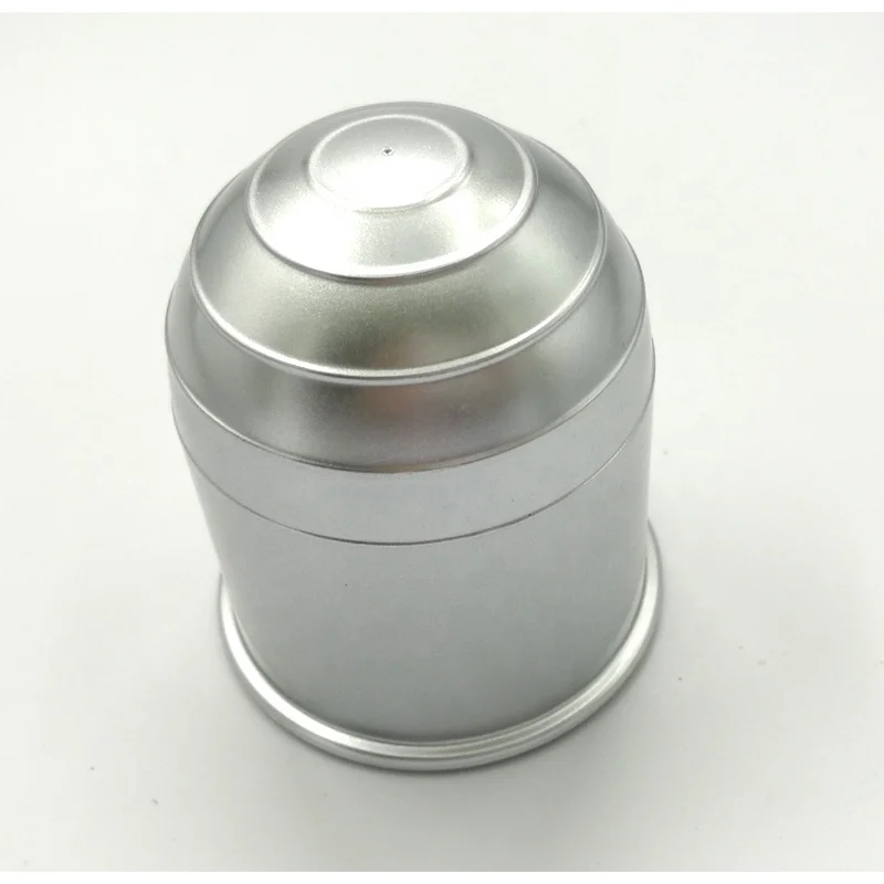 factory supply directly silver PVC trailer hitch tow ball cover