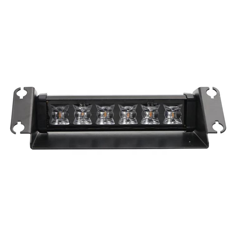 12V LED dash deck emergency strobe light with suction cups