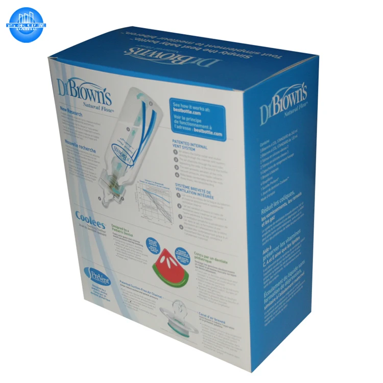 High Quality Custom Color Coated Paper Box Printing for Baby Gift Box Stamping Foil Household Products OEM Mothers Day Accept