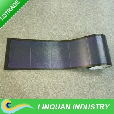 70W/75W rollable amorphous silicon thin film flexible solar panel for RV boats marine