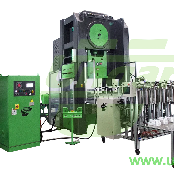 
Airline Aluminium Foil Food Container Lunch Box CNC Forming Machines (UN-110T) 1100KN H-Type Aluminum Foil Machine UNGAR 