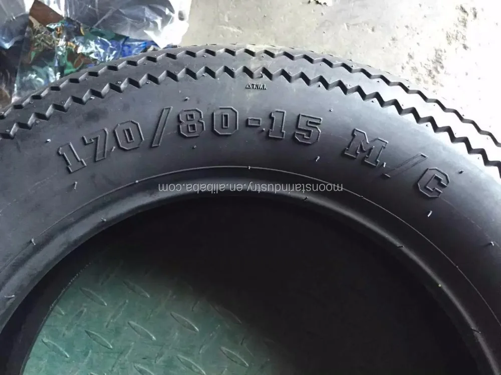 China Sawtooth motorcycle tyre 170.80 15 Fuckstone pattern tyre