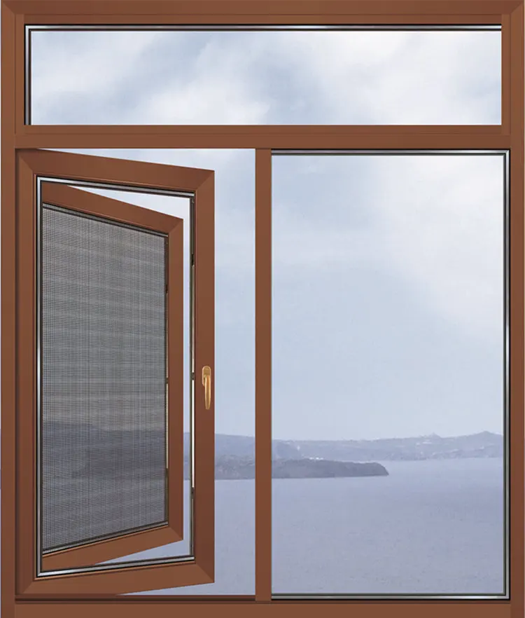 Внутренняя сетка для алюминиевых окон европейского стандарта, алюминиевые окна и двери для дома