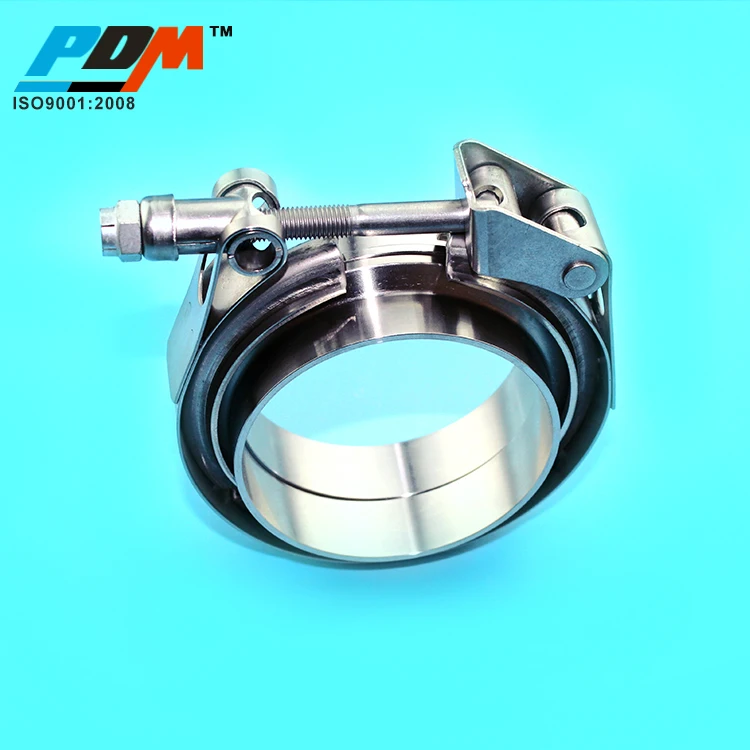 3' Universal V-Band Downpipe Intercooler Turbo Exhaust Clamp Flange