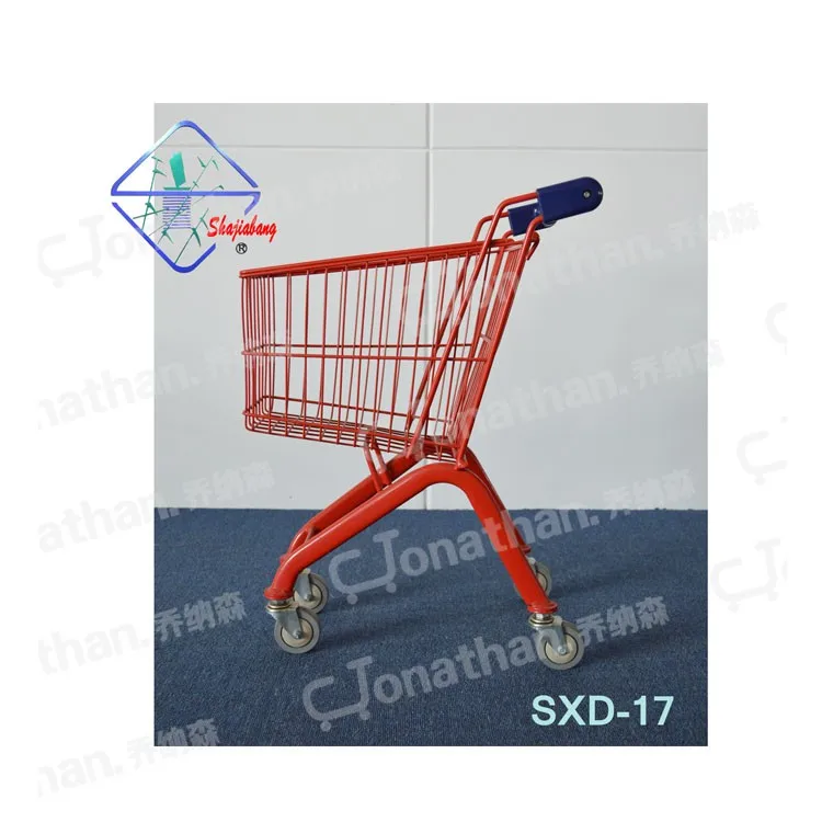 SXD-17L baby supermarket shopping trolley small size kids metal mini carts