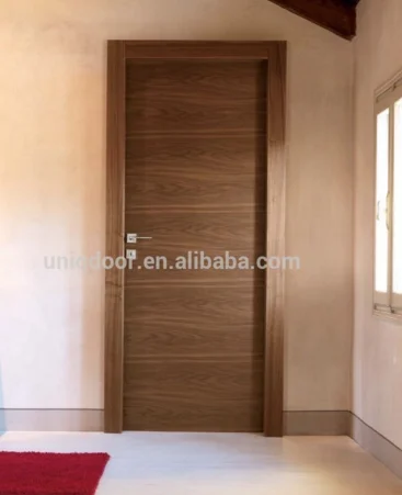 
Walnut veneer laminated MDF interior doors 