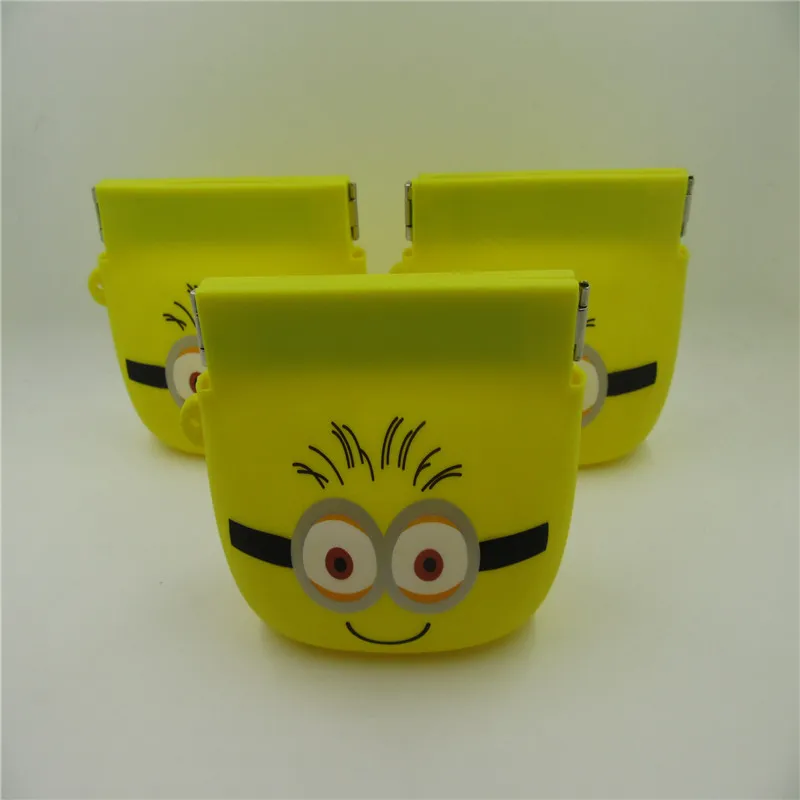 
Hot selling customized cartoon silicone coin purse 