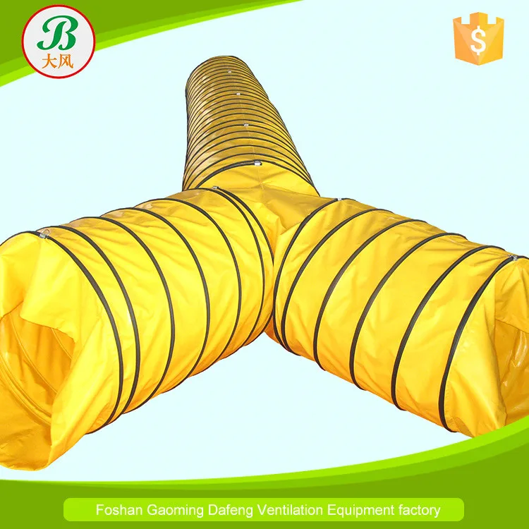 120mm pvc flexible spring wire vacuum dust suction duct hose