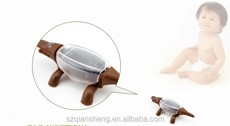 Mini Solar Powered Energy Educational Toy Solar Powered Crocodile Toys