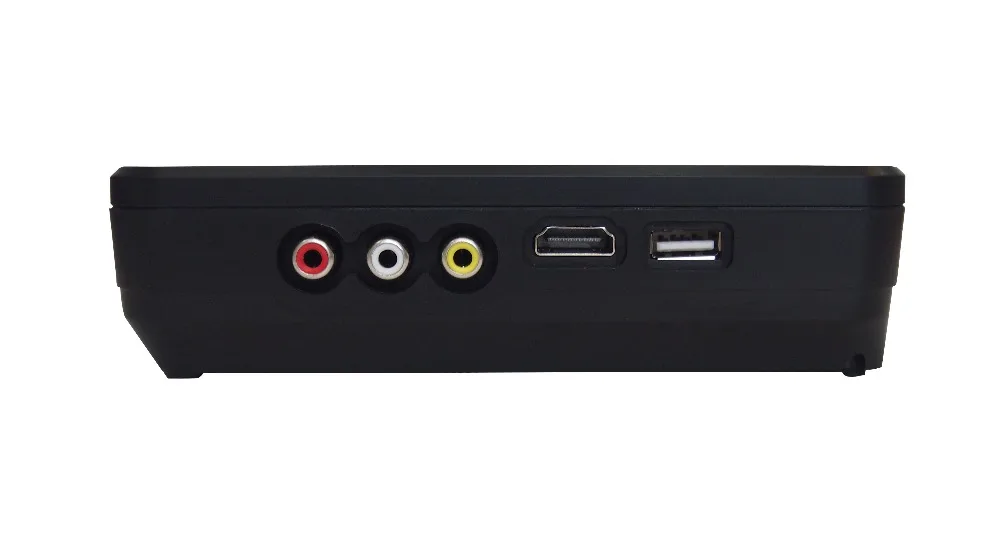 Portable DVD media av recorder with AV-in