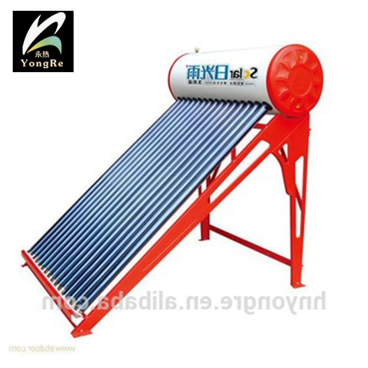 Компактные трубы без давления, 30 вакуумных солнечных водонагревателей с прямой вилкой