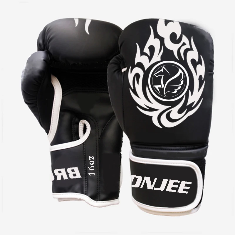 Custom Professional PU leather boxing gloves