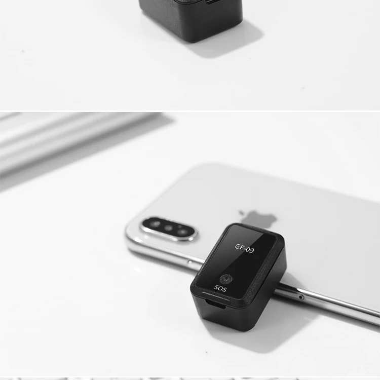 2019 New Arrive GPS Mini GF- 09 Pet GPS Tracker SOS alarm With Free APP Mini GPS Tracking Device