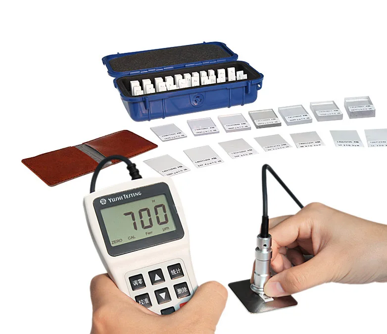 Best selling measure range 0-1500um 0-50mil in build probe coating thickness gauge manufacture