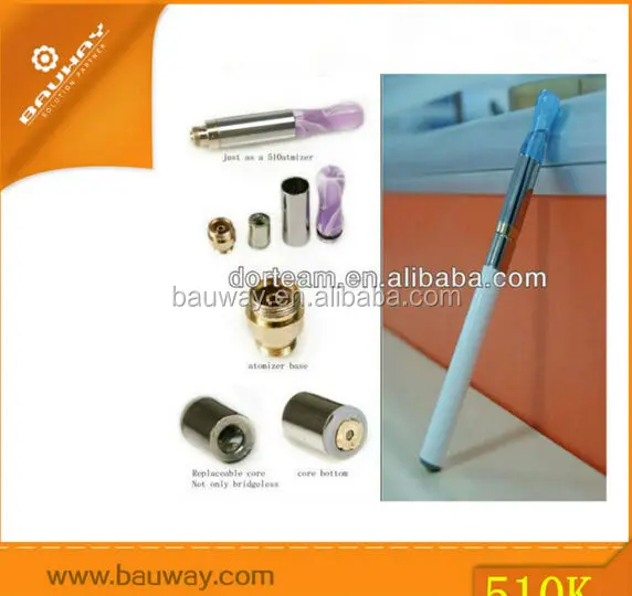 
Electronic cigarette bullet Bestseller 510 thread vaporizer Bauway best CBD vaporizer pen with replaceable coil 