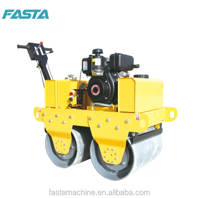 Honda gasoline engine and Kipor diesel engine small vibratory road roller price