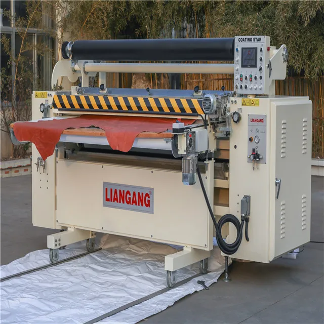 
High performance factory sale leather roller coating equipments 