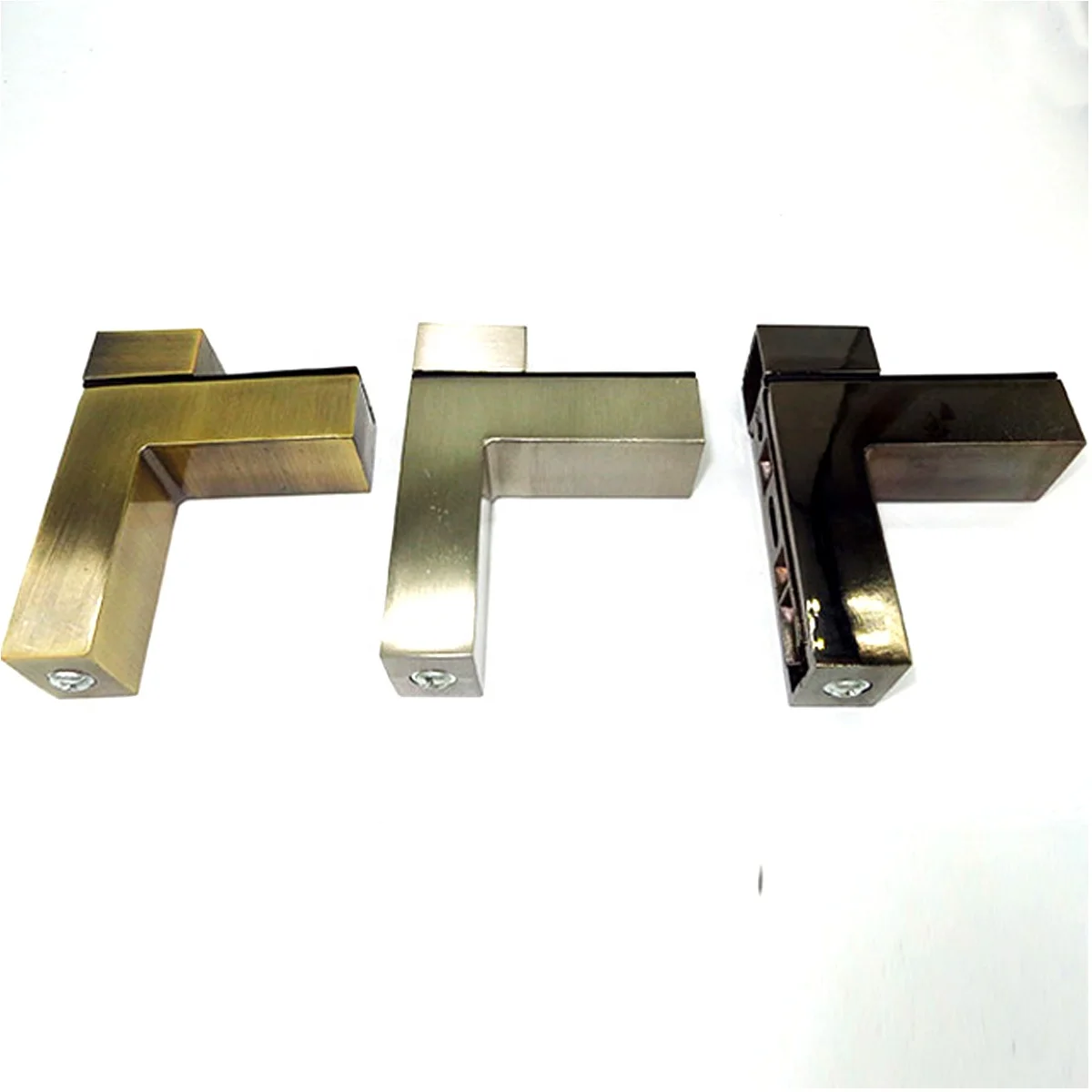 F-type Adjustable Glass Clip for Supporting Board Glass Support Plate Holder Fixed Bracket