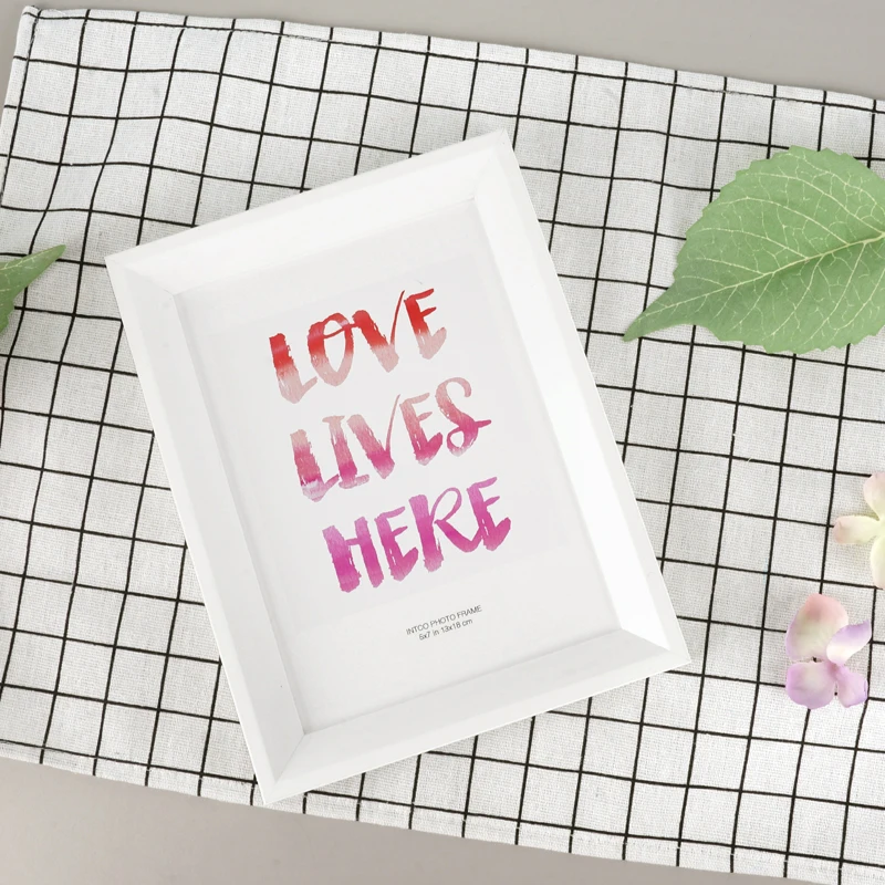 INTCO TM016 New Arrival Tabletop Decoration Plastic Photo Picture Frame