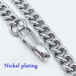 Bag chain strap non-fading metal shoulder strap shoulder slung chain detachable strap