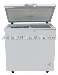 
BD/BC 208L dc 12V/24V compressor solar refrigerator freezer for car and portable <span style=