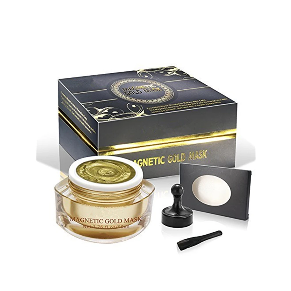 Private Label Anti-Aging 24k Gold Magnetic Face Mask for Whitening