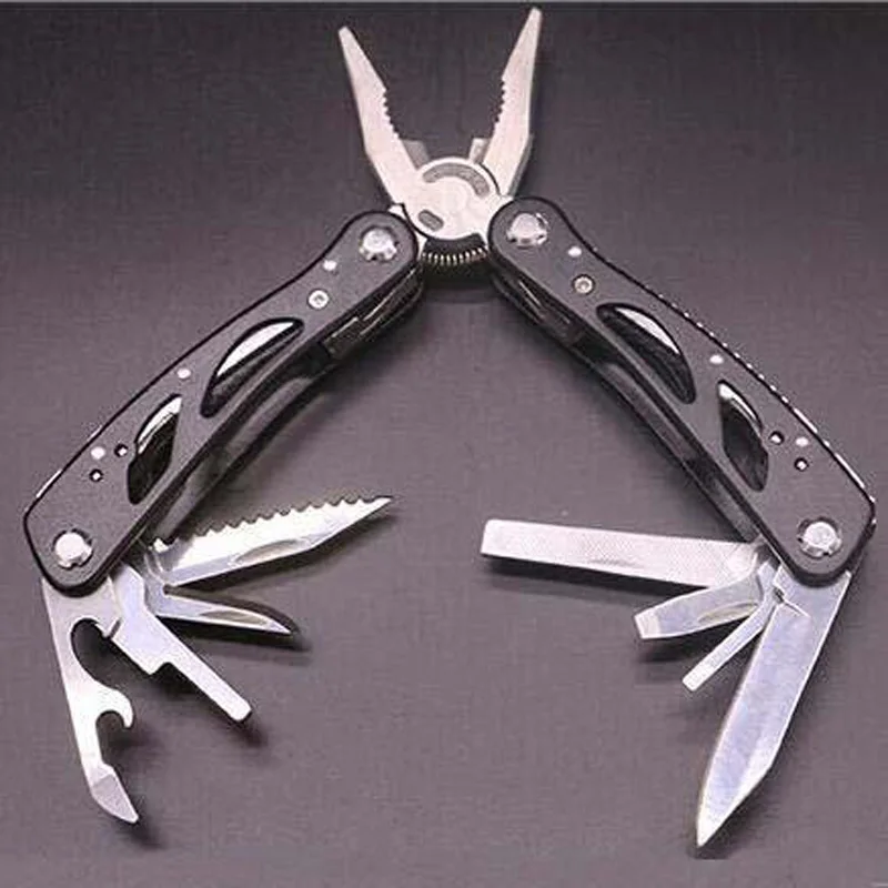 14 in 1 Multi Functional Plier Outdoor Camping Tool with Nylon Pouch