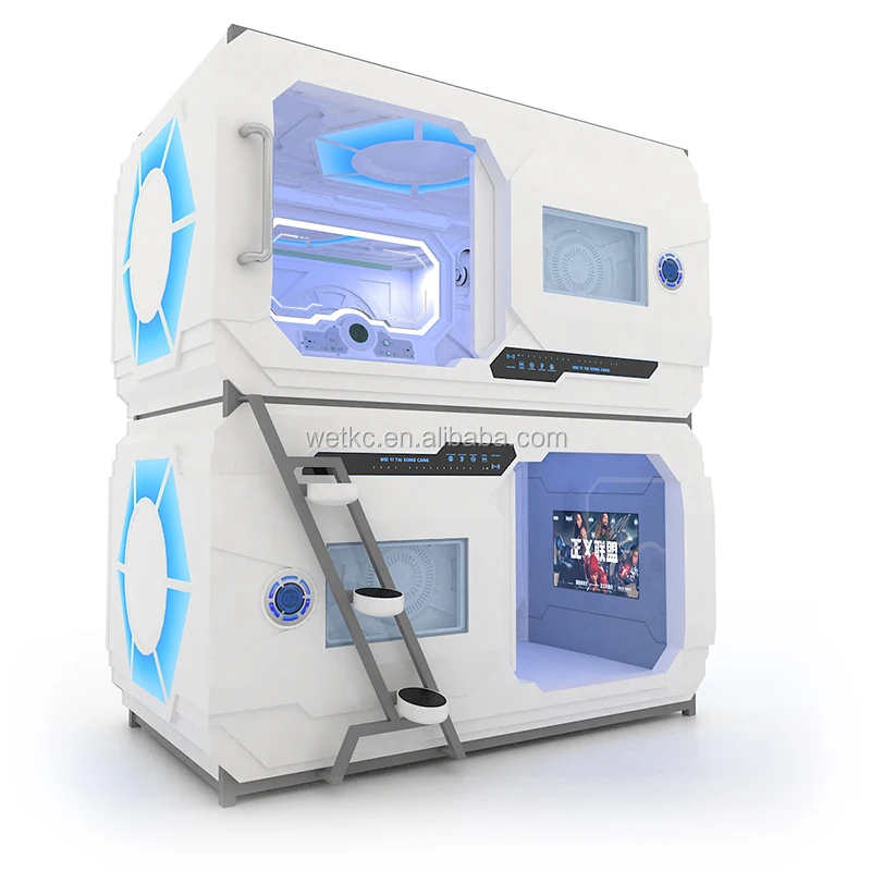 Космическая капсула слипбокс кровать капсульный отель двухъярусные кровати