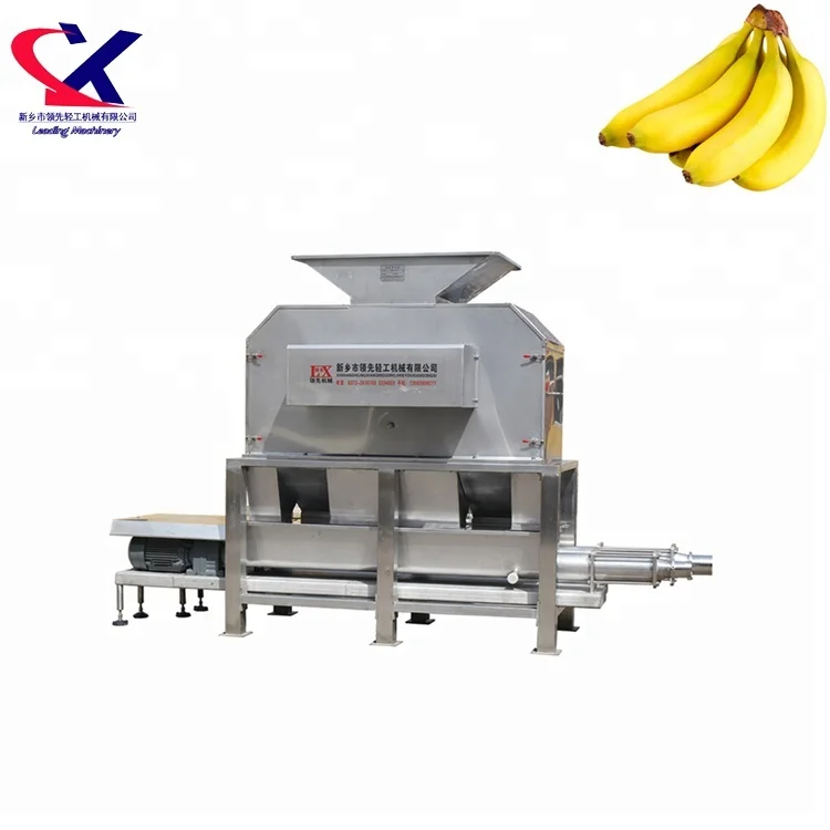 Advanced Juicer Production Line Processing Machine 3000KG/H Automatic Industrial Banana Juice Making Machine