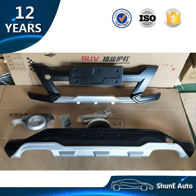 ABS S cross Front and Rear Bumper Guard For Sorento 2018 2019 Bull bar Grille protection cover Auto accessories