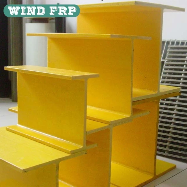 Pultruded Fiberglass I beam profile