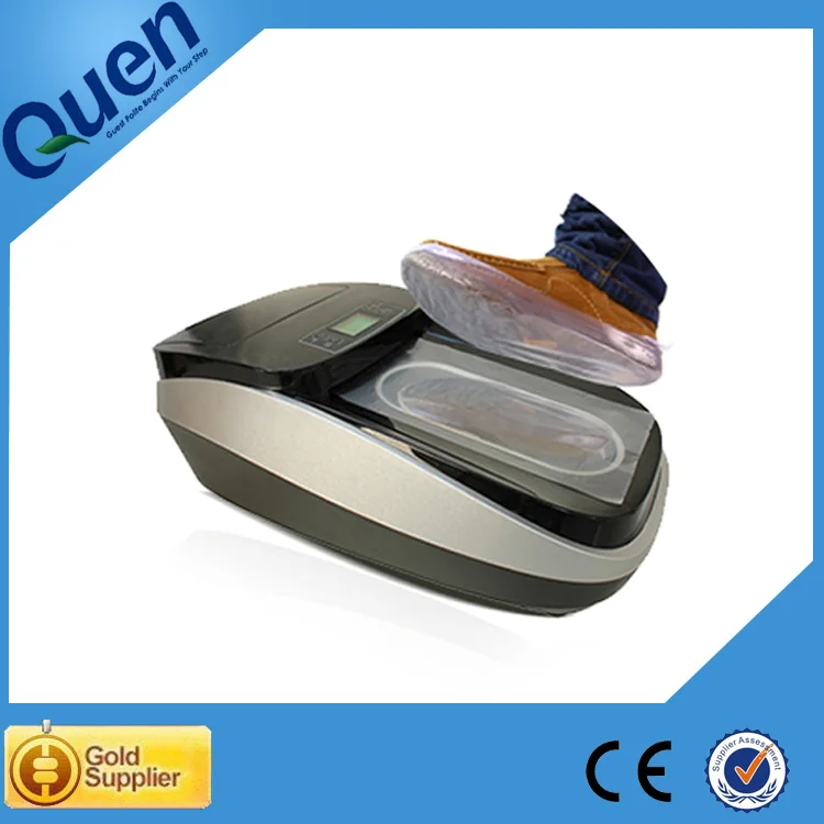 Automatic disposable clean step shoe cover machine for medical