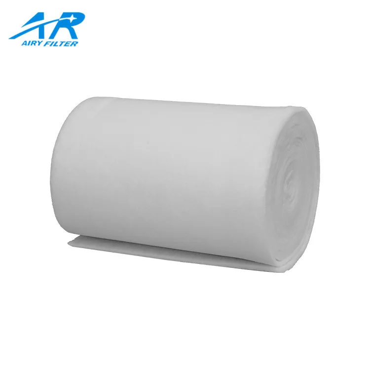 PET Organic Synthetic Fiber Ac Media Filter/ air filter Usage Non Woven Filter Media Types
