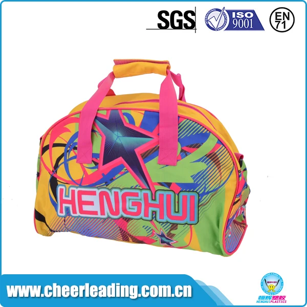 Personalized sports gym bag cheerleading duffle bags