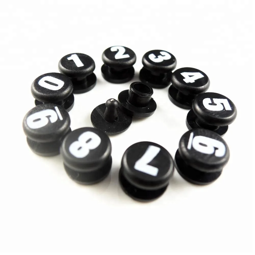 Wristband Plastic Press Snap Button Safety Button