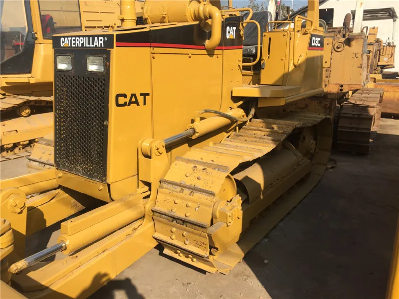 Хорошее состояние б/у бульдозер cat d3 Гусеничный мини-бульдозер