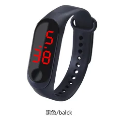 wholesale led sports fashion and colorful wrist silicone led watch latest led bracelet watch