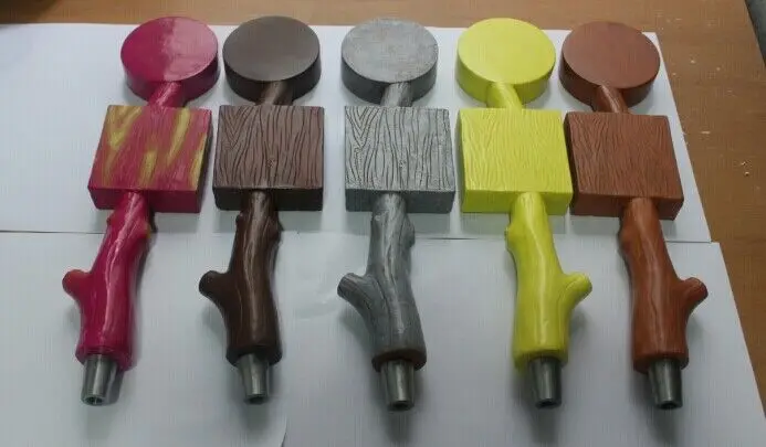 Direct Factory High Quality Custom Decorative Tiki Bar Resin Beer Tap Handle