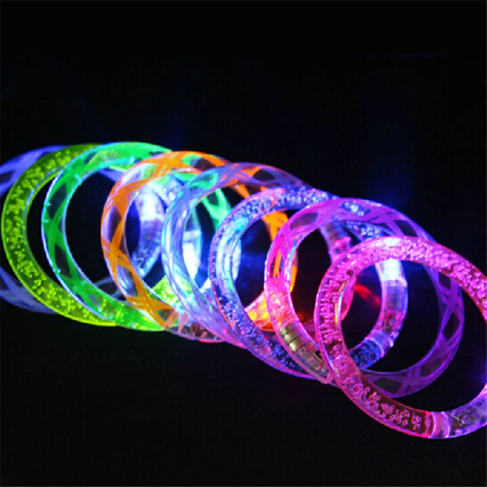 
Led Dance Bangle Cartoon Watch Boys Girls Flash Wrist Band Light Bracelets for Birthday Halloween Glowing Party Supplies 